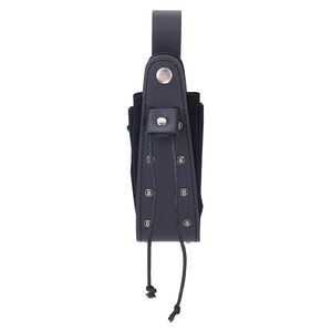 3987 1Pc Medieval Faux Leather Pouch Vintage Black Belt Pouch Dice Bag